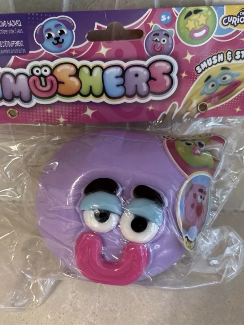 Authentic ORB Curiosities Smushers Squeeze Toy Face Swap Sensory VIRAL SQUISHY